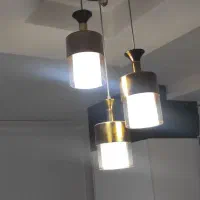 لوستر ۳ تایی|لوستر و چراغ آویز|بندر انزلی, گیلار|دیوار