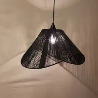 چراغ آویز/لوستر/مدرن/رافیا/مینیمال|لوستر و چراغ آویز|تهران, فردوسی|دیوار