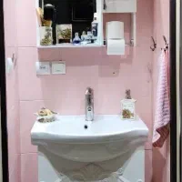 روشویی کابینتی با ایینه