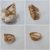 انگشتر طلا روسی مشابه طلا|بدلیجات|زنجان, |دیوار