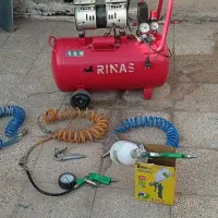 پمپ باد سایلنت بدون روغن|ابزارآلات|بم, |دیوار