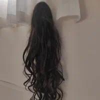 کلاه گیس با رنگ قهوه ای طبیعی