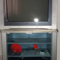 تلویزیون سونی آنالوگ۲۹ اینچ همراه میز تلویزیون|تلویزیون و پروژکتور|اهواز, شهرک نفت|دیوار