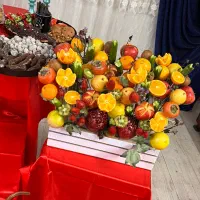 انواع کیک-فینگرفود-میوه آرایی (سفارش چندروزقبل)|خدمات پذیرایی، مراسم|ساوه, |دیوار