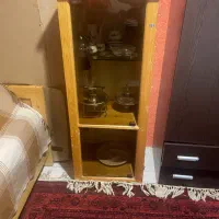 دو عدد بوفه چوبی|بوفه، ویترین، کنسول|شیراز, قصرالدشت|دیوار