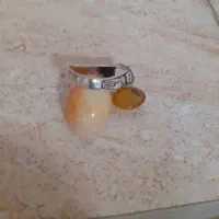 یک عدد انگشتر نقره ودوتانگین انگشتر