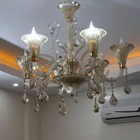 لوستر شش شاخه|لوستر و چراغ آویز|ری, سیزده آبان|دیوار