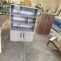 ساخت کتابخانه و کمد جاکفشی