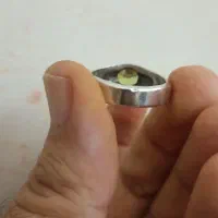 انگشتر زبرجد قدیمی رکاب دستساز|جواهرات|بندرعباس, |دیوار