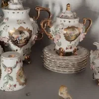 سرویس چای خوری گلبرجسته لمونژ