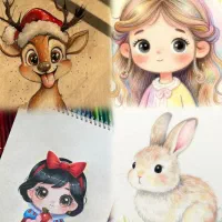 آموزش نقاشی کودک و بزرگسال خورموج