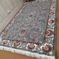 فرش ۶ متری زمینه طوسی رنگ|فرش|اصفهان, رهنان|دیوار