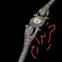 زنجیر نقره و نقره شکسته