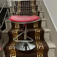 صندلی فلزی گردان