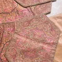 ترمه ی طلاکوب|پرده، رانر، رومیزی|اصفهان, مهرآباد|دیوار