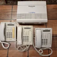 تلفن سانترال TES824 و ۳ گوشی KX-T7730