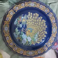 دیس گرد سرمه ای  قدمت دار