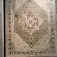 خاص شاه عباسی سبز ۱۲متری|فرش|مشهد, حرم مطهر رضوی|دیوار