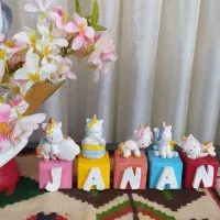 انواع استند و مکعب اسم کودک و گیفت های مناسبتی|مجسمه، تندیس، ماکت|نسیم‌شهر, |دیوار