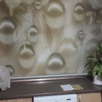 پرده زبرا آشپزخانه