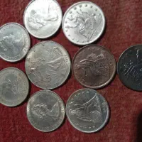 سکه یک دلاری وپنج پوندی