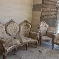 مبلمان استیل ۹نفره|مبلمان خانگی و میز عسلی|مشهد, عسگریه|دیوار