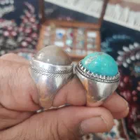 انگشترای جواهراتی دستساز نقره عیاربالا|جواهرات|آبادان, |دیوار