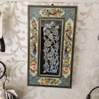 تابلو هنری اصفهان نقره کاری قدیمی