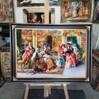 تابلو فرش تولد مادر بزرگ