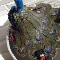 دیس حنا مدل طاووس|صنایع دستی و سایر لوازم تزئینی|بروجن, |دیوار