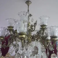 لوستر برنز|لوستر و چراغ آویز|اراک, |دیوار