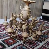 لوستر برنج آب طلا