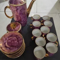 قهوه خوری ۶ نفره لهستانی آنتیک|ظروف سرو و پذیرایی|تهران, سازمان برنامه جنوبی|دیوار