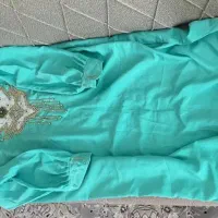 مانتو کفتان سنگ کار شده شیک