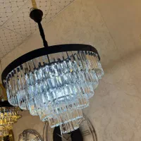 لوستر کریستالی کاترین|لوستر و چراغ آویز|باقرشهر, |دیوار