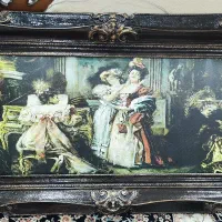 تابلو نقاشی تزیینی 3تاش 2تومن کاملا سالم