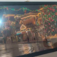 تابلو چراغدار درخت کریسمس