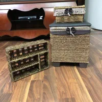 باکس و جا قاشقی حصیری