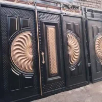 درب قابدار کلاسیک انباری باغی آهن آهنی حیاط|مصالح و تجهیزات ساختمان|تربت جام, حافظ|دیوار