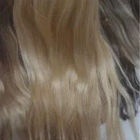 موی طبیعی شاخه ای برای اکستنشن و متری برای جلو مو