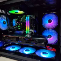 کیس گیمینگ نسل ۱۳ آکبند با گرافیک RX6800 16gb