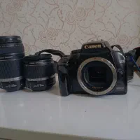 دوربین به همراه دو/2 لنز حرفه‌ای