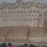 مبلمان هفت نفره .تخت خواب .میز tv فروش فوری|مبلمان خانگی و میز عسلی|نسیمشهر, |دیوار