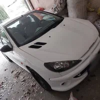 ۲۰۶ سالم مدل ۹۵ معاوضه با خودروی تصادفی چپی|خودرو سواری و وانت|تهران, ستارخان|دیوار