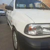 پراید سفید دوگانه دستی