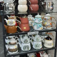 حراج کتری قوری استیل و لعابی