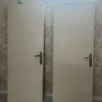 دو لنگه در سالم جنس چوب قدیمی