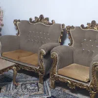 مبل ۷ نفره تمیز|مبلمان خانگی و میز عسلی|نظرآباد, شهرک فرهنگیان|دیوار