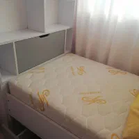 سرویس خواب یه نفره ام دی اف باخواشخواب|تخت و سرویس خواب|قم, عمار یاسر|دیوار