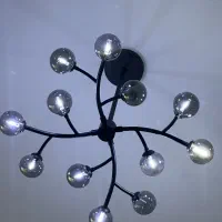 لوستر|لوستر و چراغ آویز|گلستان (تهران), |دیوار